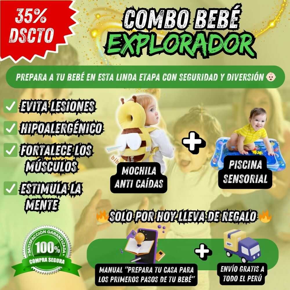 COMBO BEBÉ EXPLORADOR