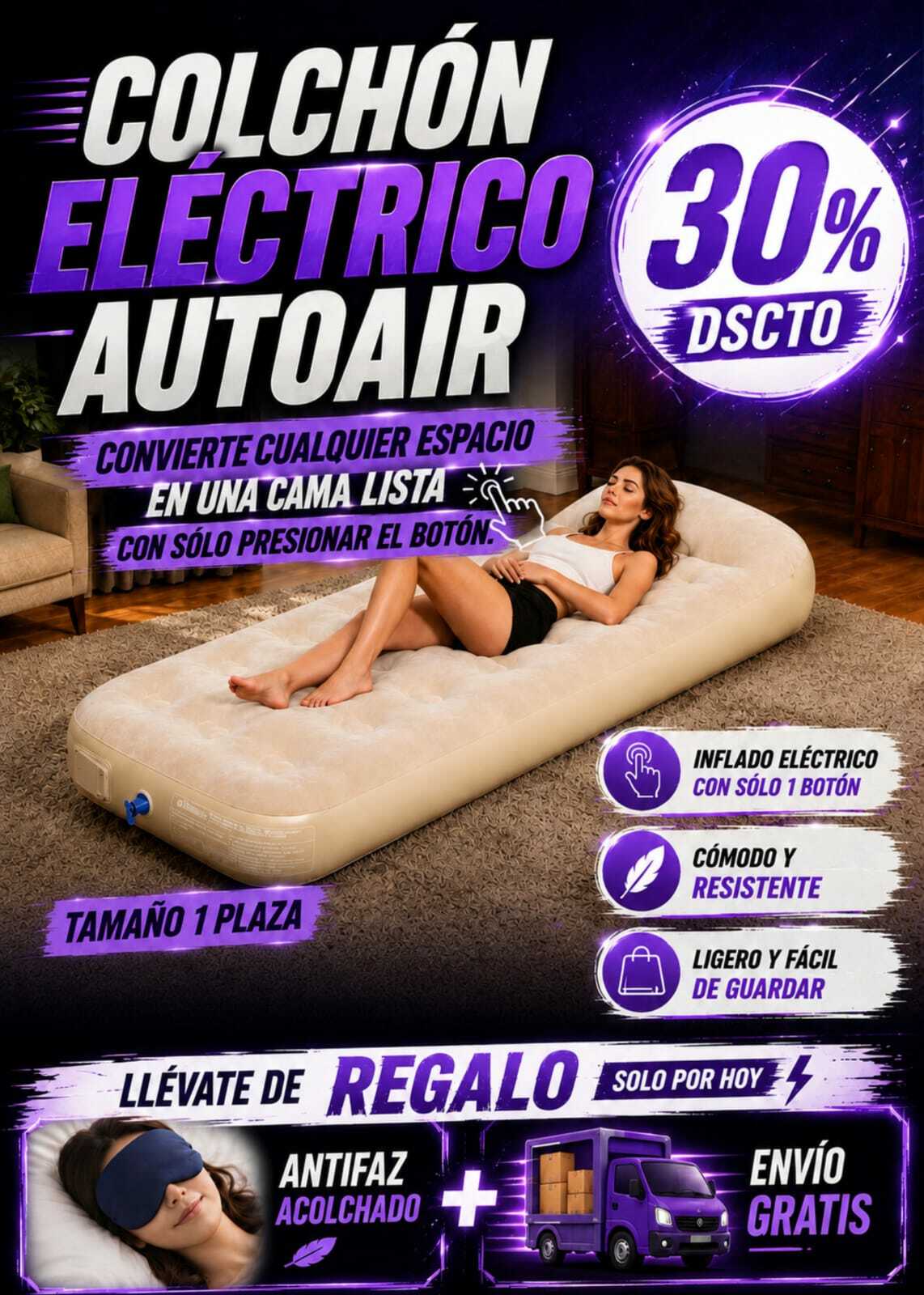 COLCHON ELÉCTRICO AUTOAIR