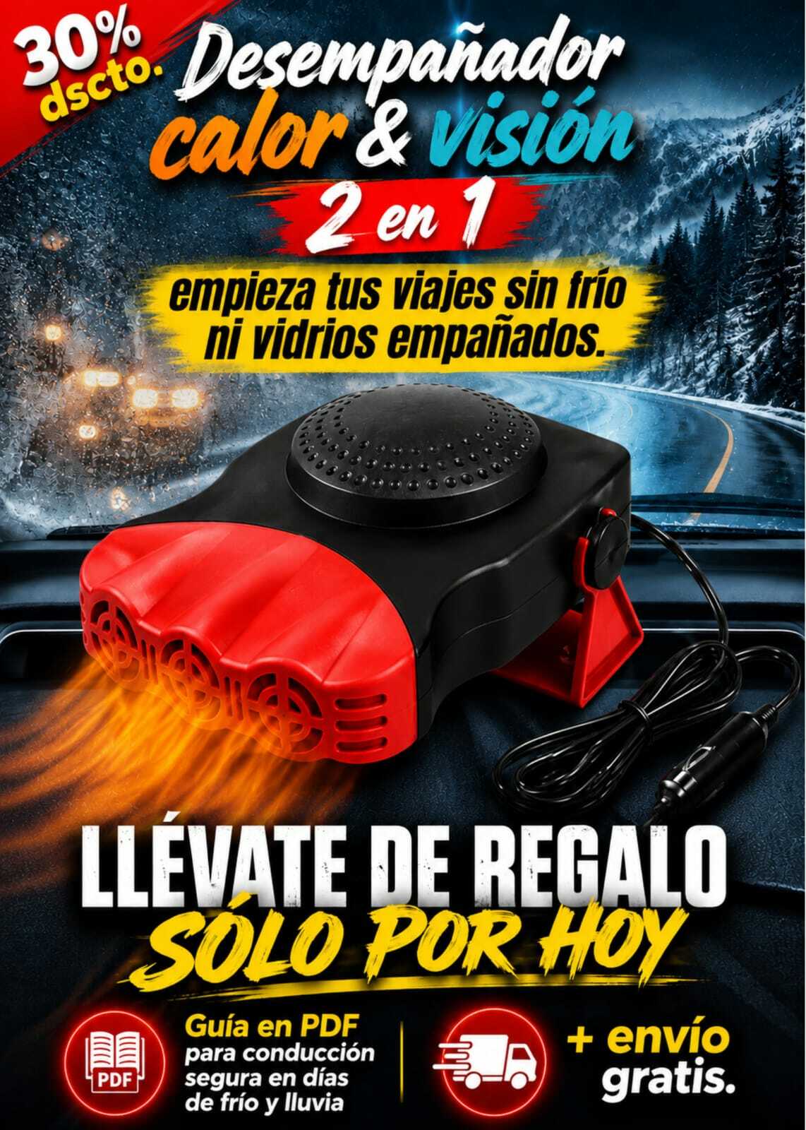 DESEMPAÑADOR CALOR Y VISION 2 EN 1
