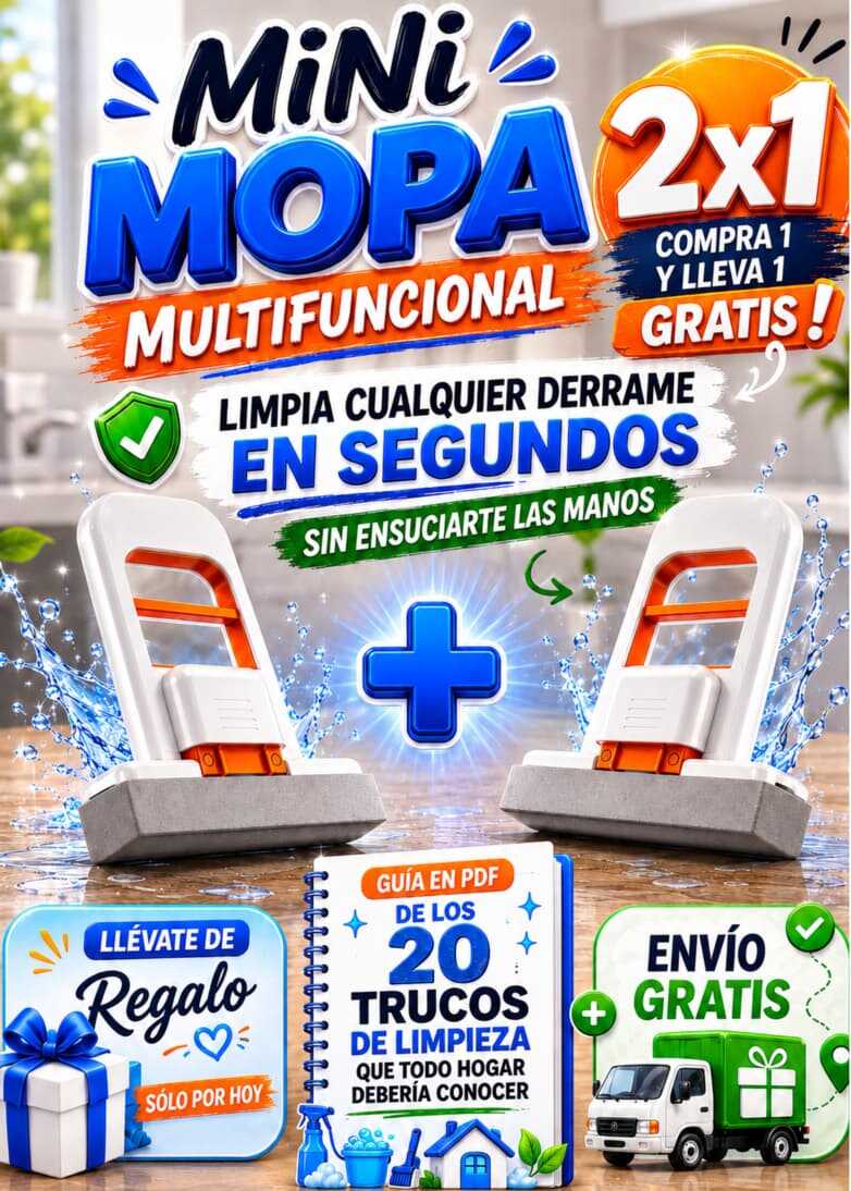 2 MINI MOPA MULTIFUNCIONAL (AL PRECIO DE 1)