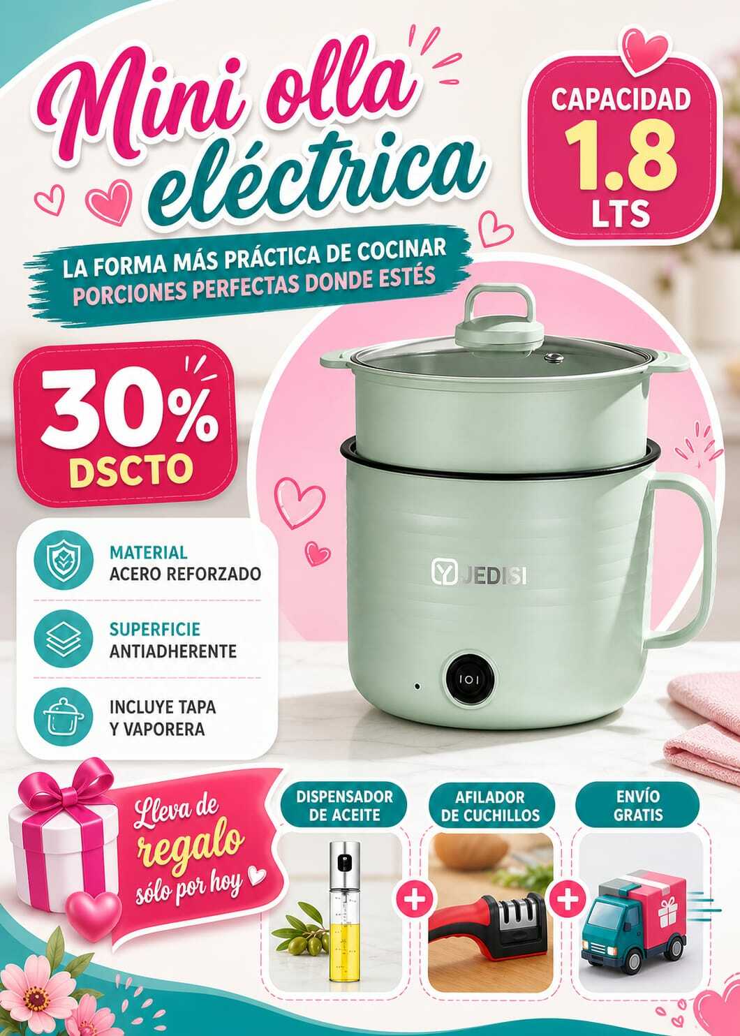 MINI OLLA ELÉCTRICA