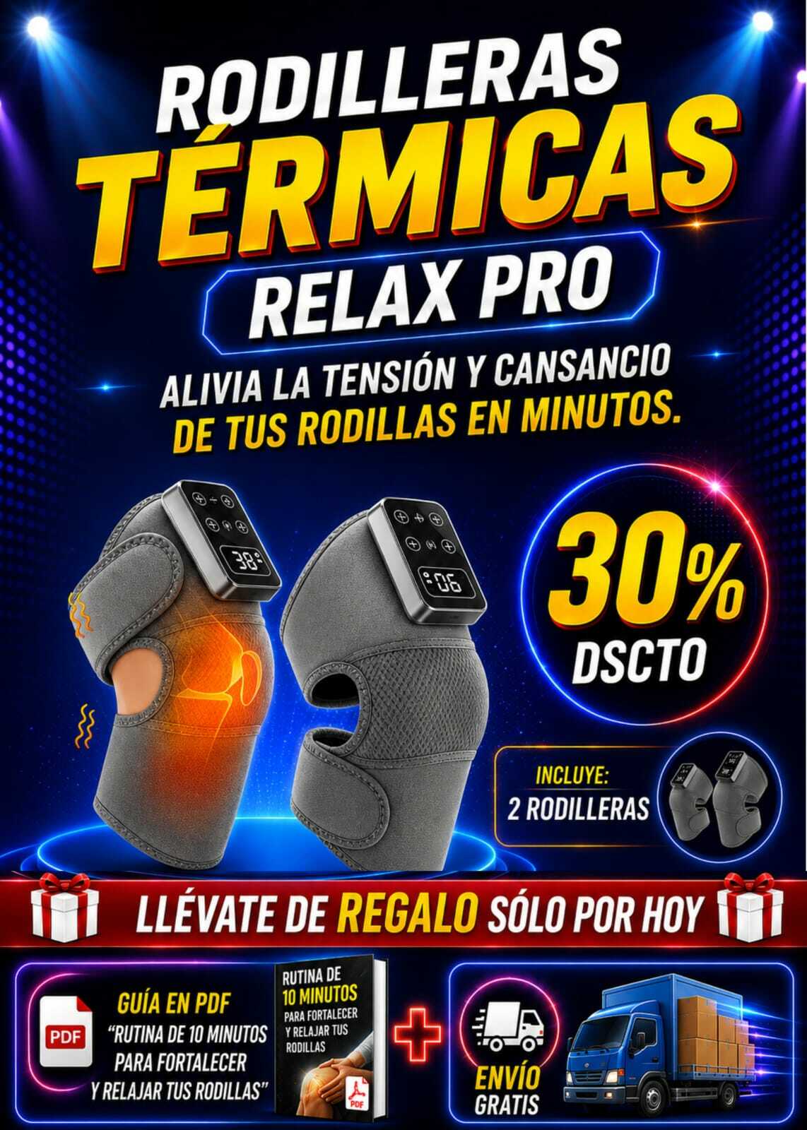 RODILLERAS TÉRMICAS RELAX PRO