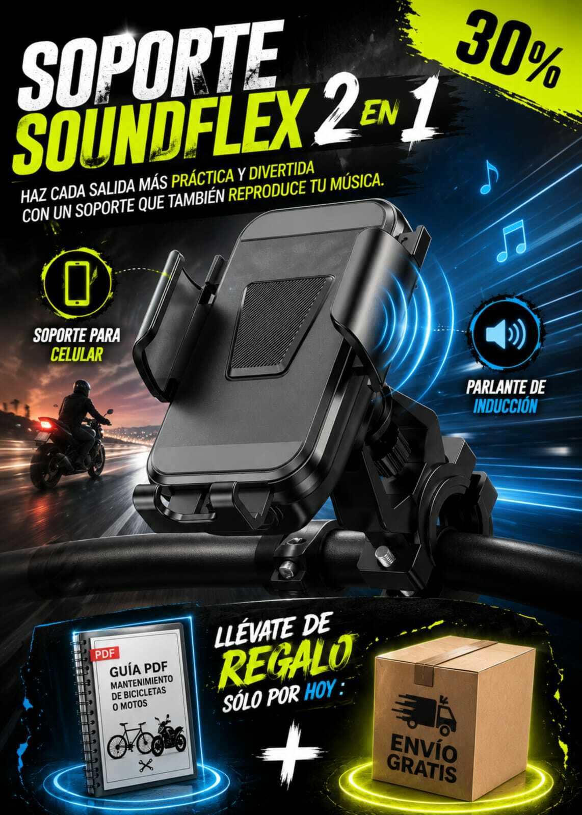 SOPORTE SOUNDFLEX 2 EN 1