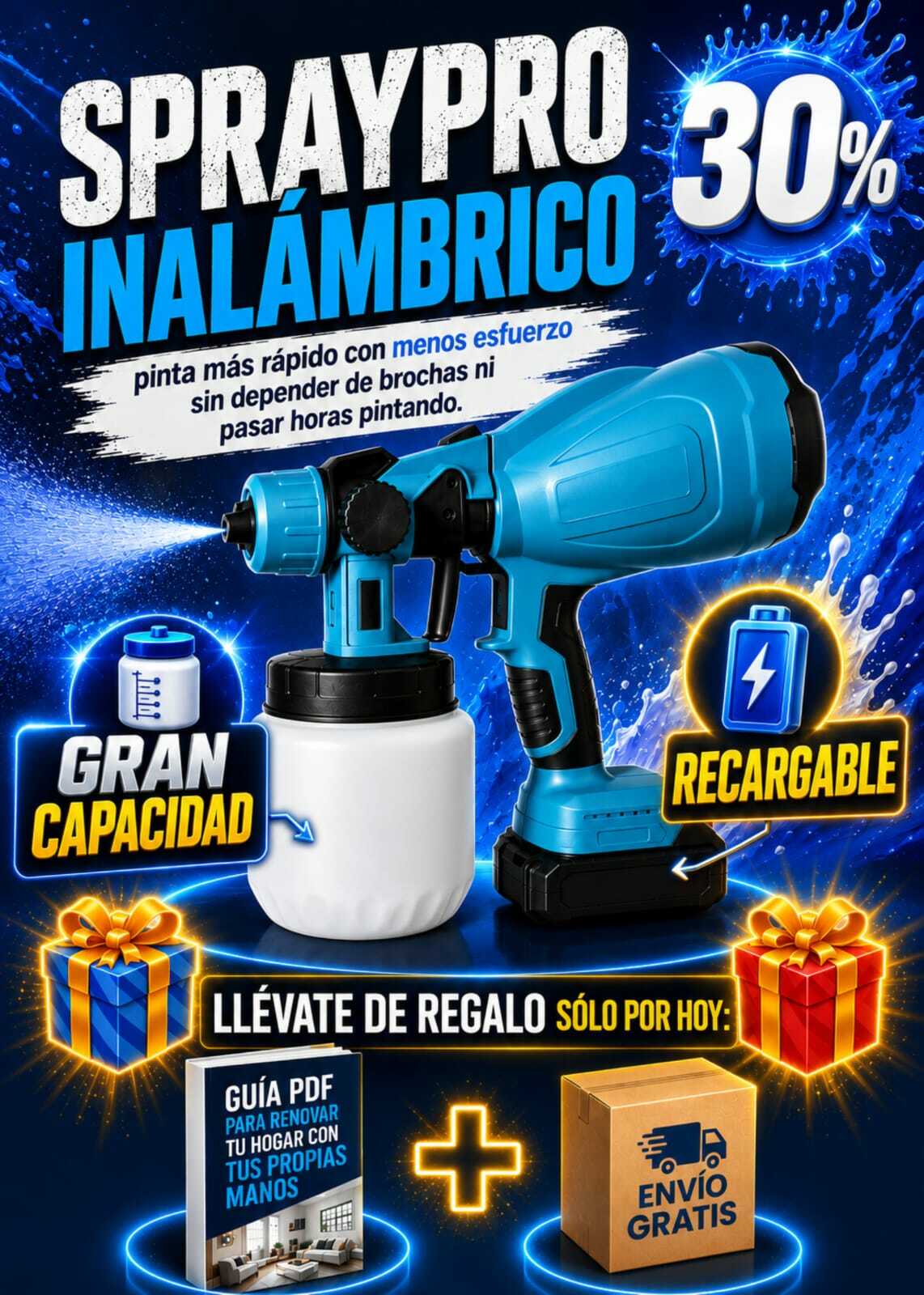 SPRAYPRO INALÁMBRICO